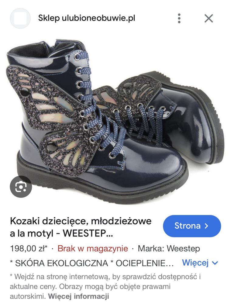 Buty buciki zimowe rozm.34