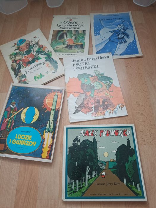 Zestaw książek stare książki dla dzieci