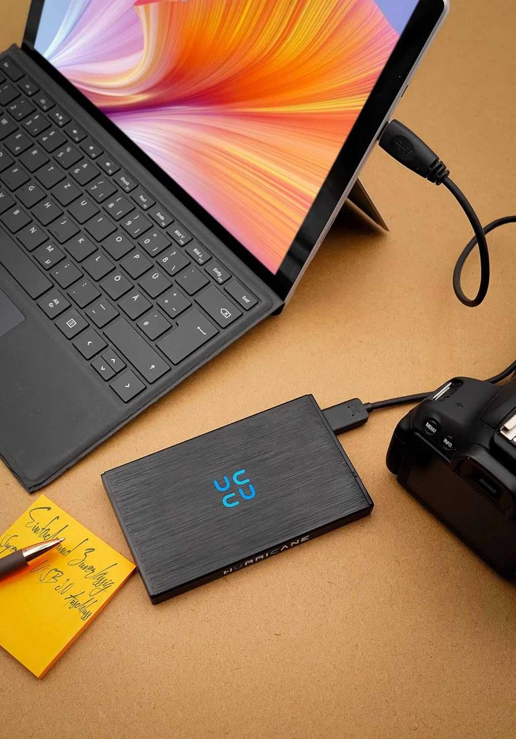 Жорсткий диск Hurricane External Hard Drive 1TB 2.5" USB 3.0