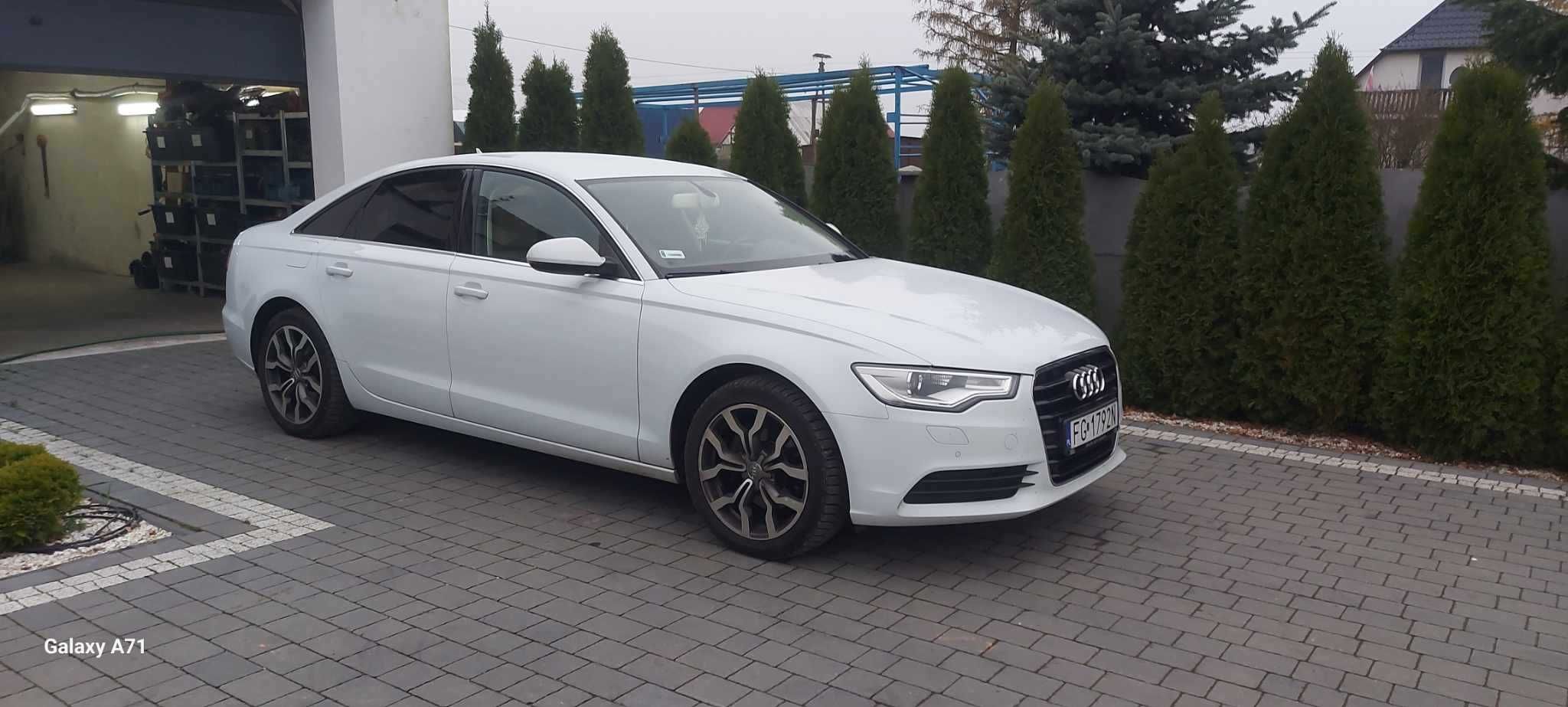 Audi a6 c7 2.0 sedan Biała Piękna 2012r