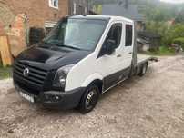 Volkswagen CRAFTER  MOJA PRYWATNA LAWETA 7 LAT FUL Sypialnia webasto klima grzane dupy R