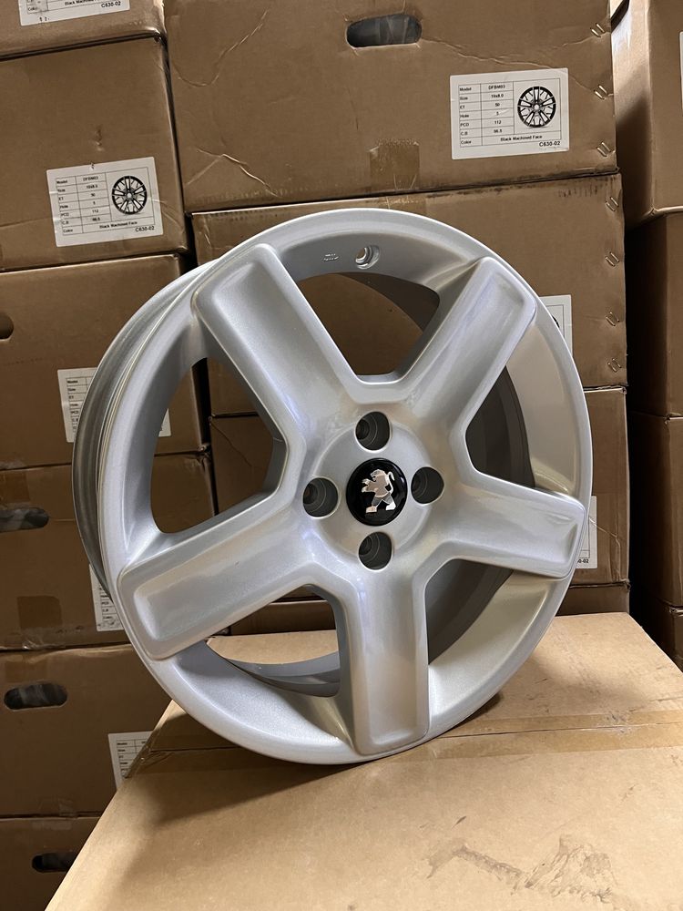 Jantes 17” 4x108 Originais Peugeot Challenger Atlantis 206 RC 307 Sport Partner Citroen C4 berlingo