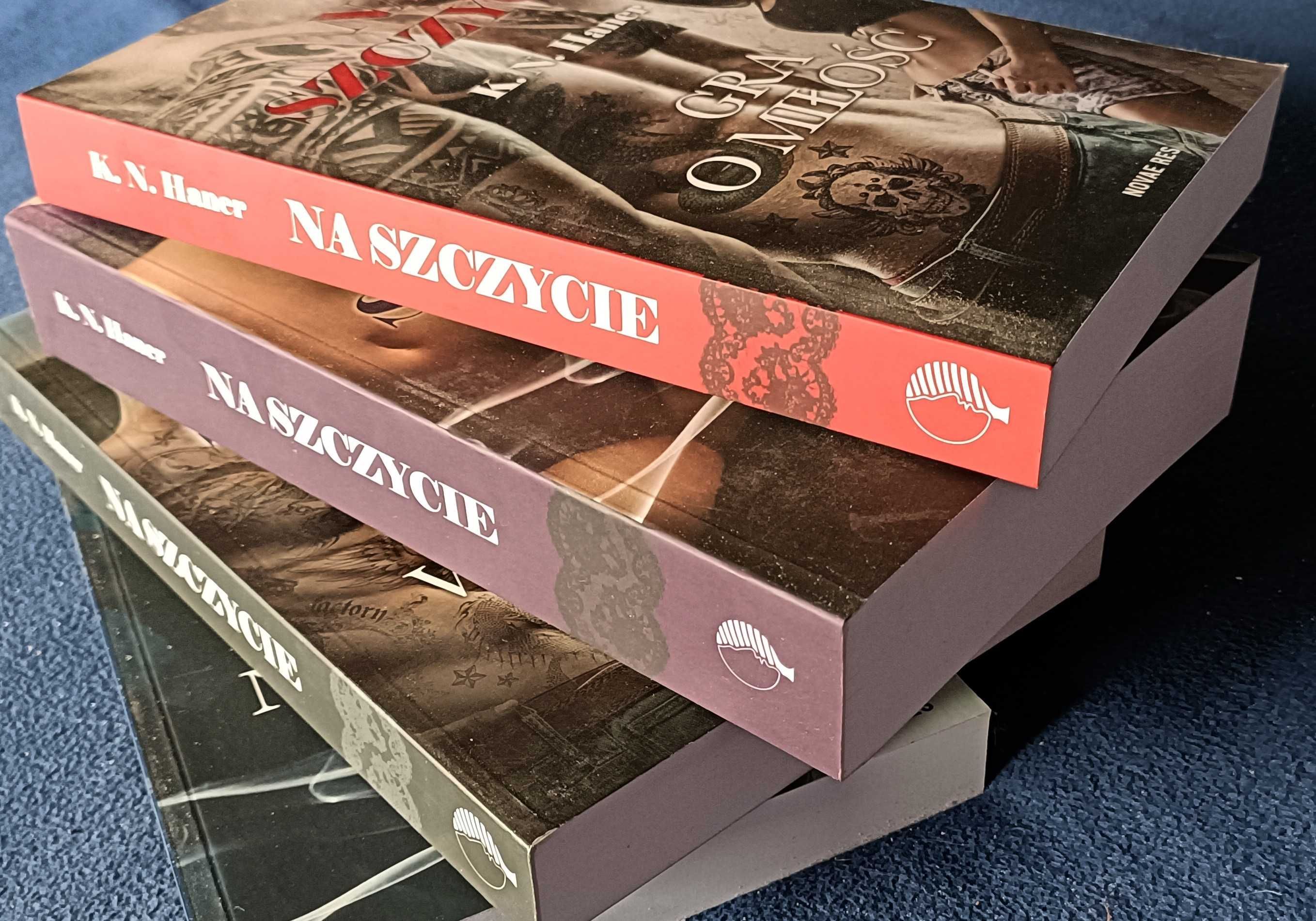 K.N. Haner - Cykl:Miłość w rytmie rocka tom 1,2,3 i 4