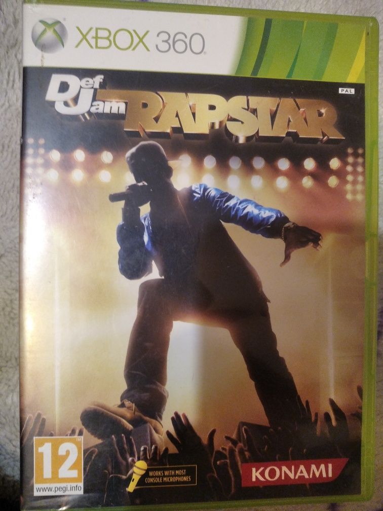 Xbox360 def jam rapstar na mikrofon