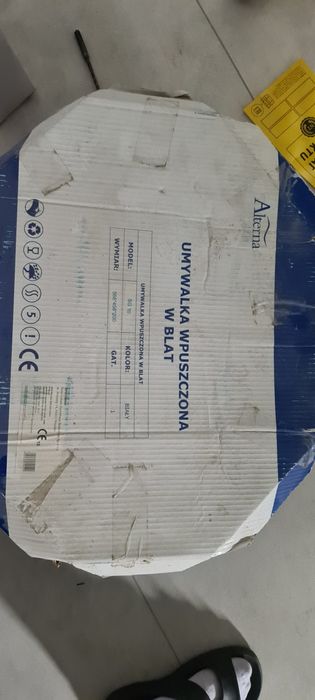 NOWA umywalka wpuszczona w blat