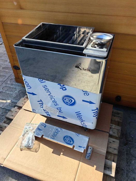 Piec sauny fińskiej Karibu 7,5kW Bi O Mat aromaterapia inhalacja PARA