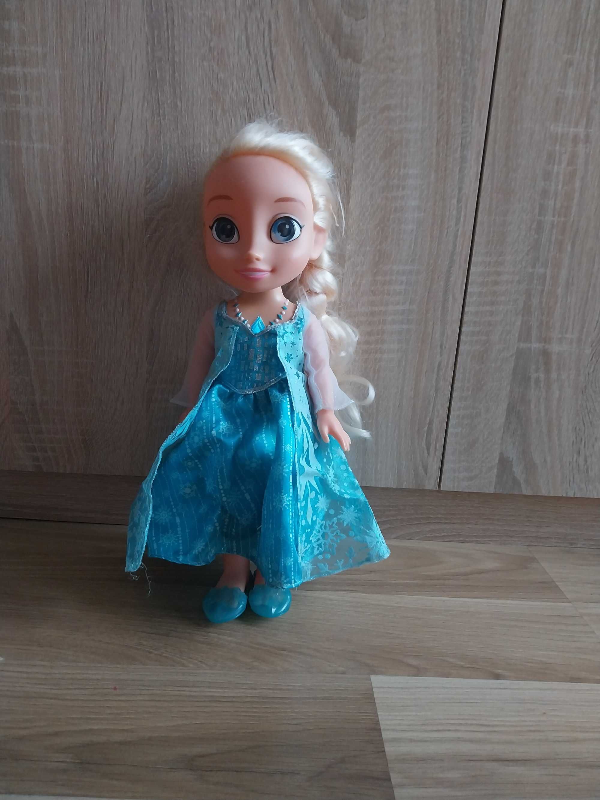 Disney frozen lalka Elsa z mikrofonem
