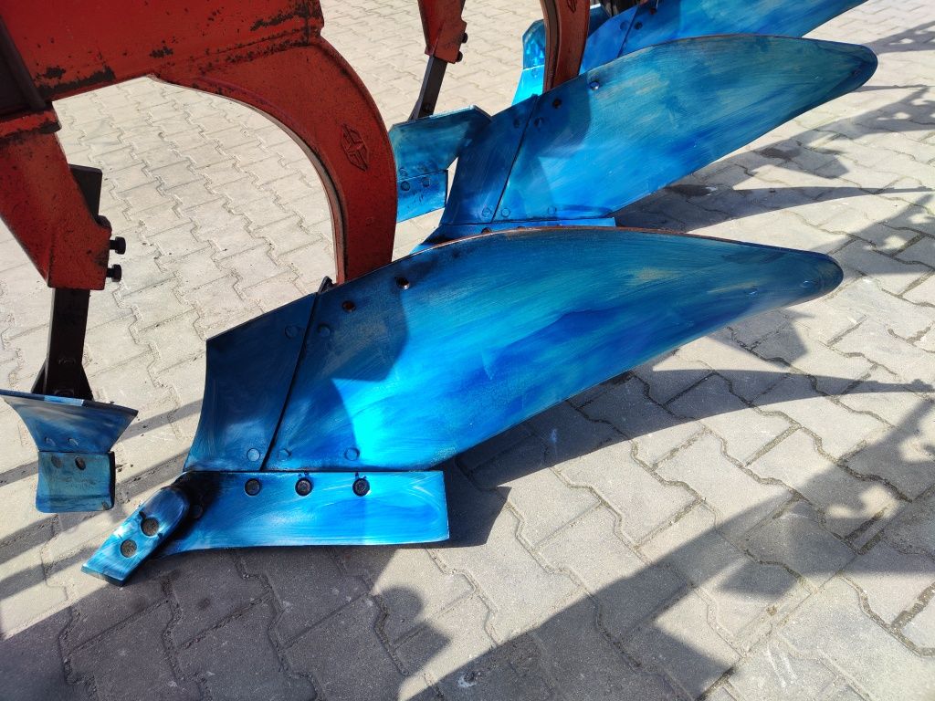 Pług obrotowy Gregoire Besson RB41 4 skiby 25-50cm Oryginał