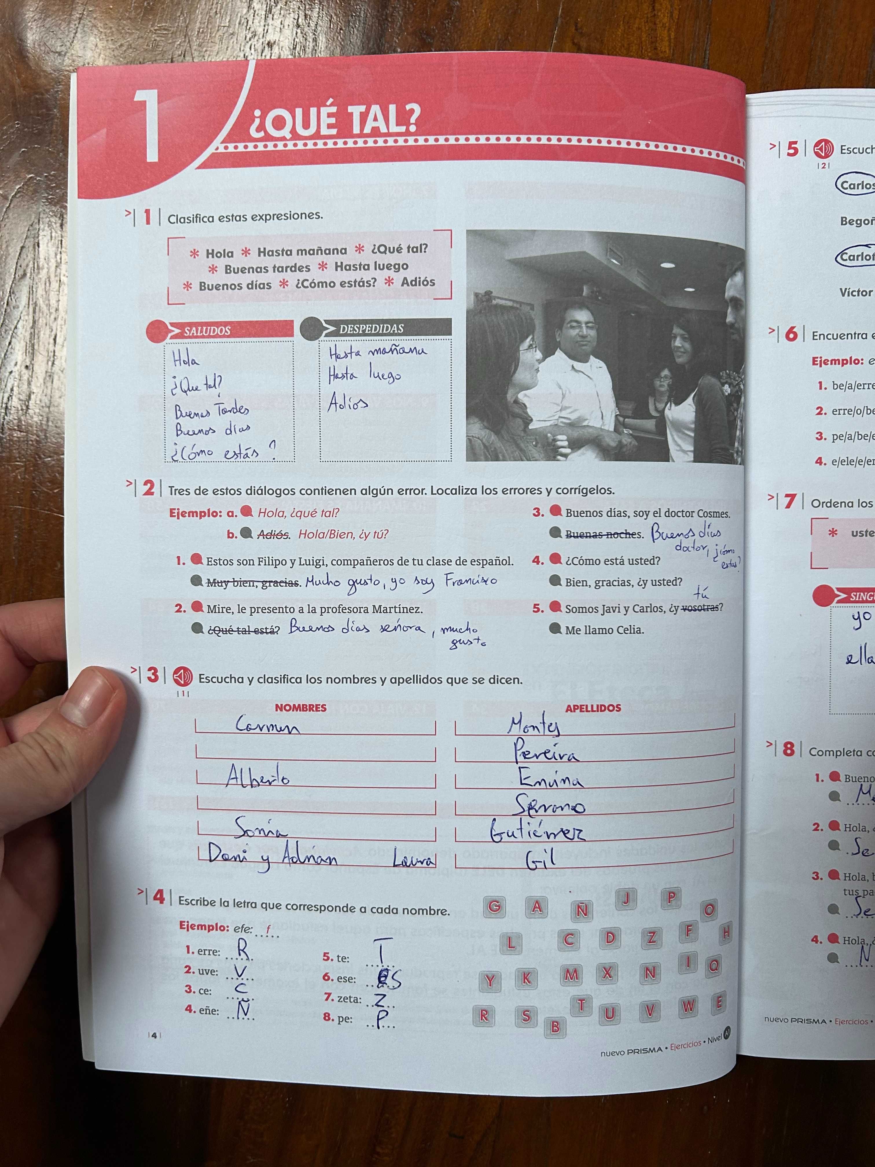 Nuevo Prisma A1 Libro de Ejercisios Edi-numen - Zeszyt Ćwiczeń