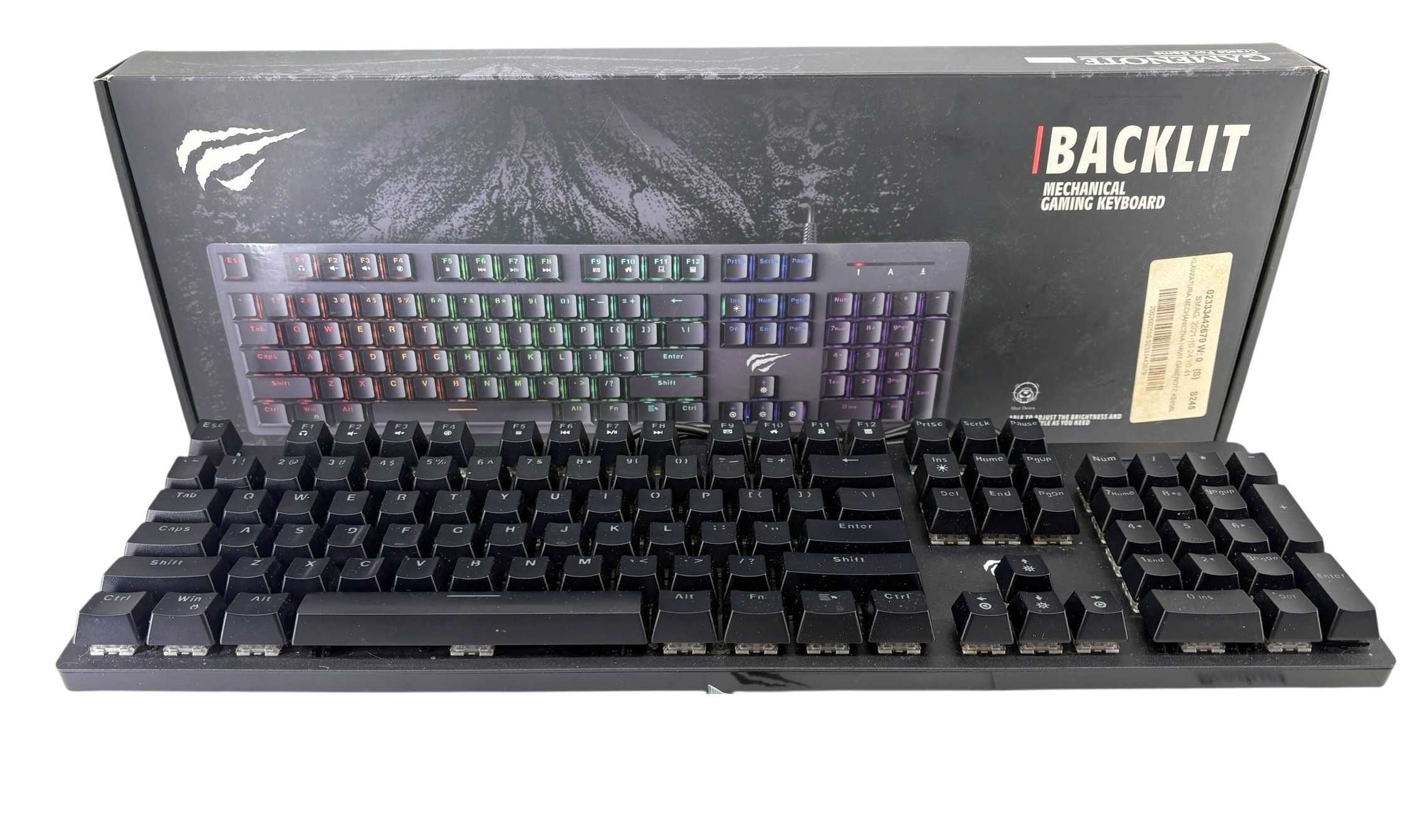 Klawiatura Gamingowe Havit KB858L