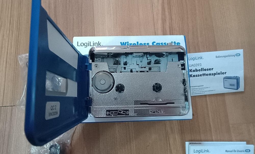 LogiLink UA0393 — кассетный Bluetooth-плеер