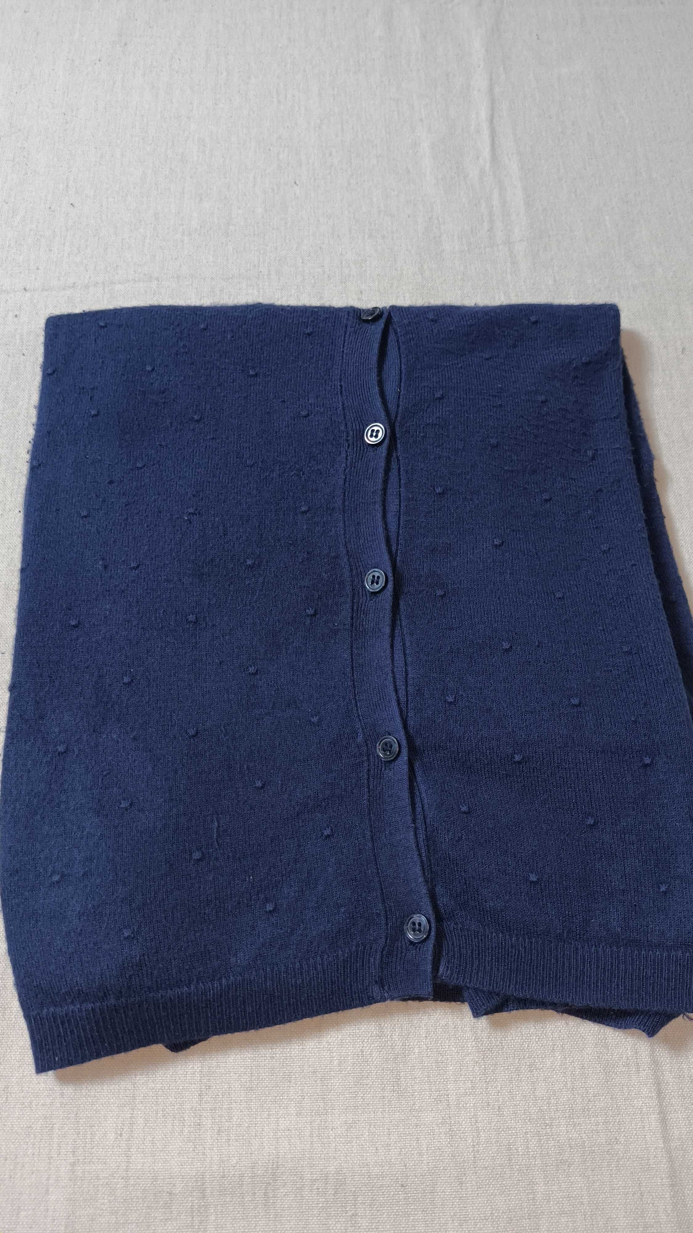 Casaco azul escuro da Mango