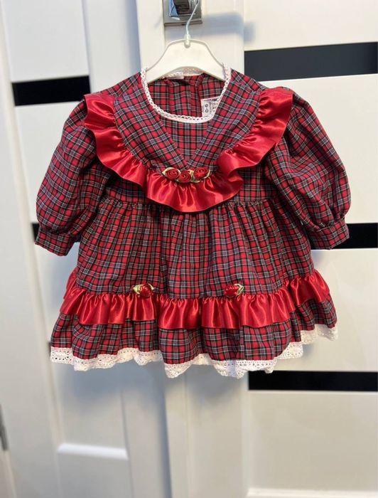 Новорічна сукня плаття. Різдвяні сукні на Новий рік 62,68,74,80 86 92