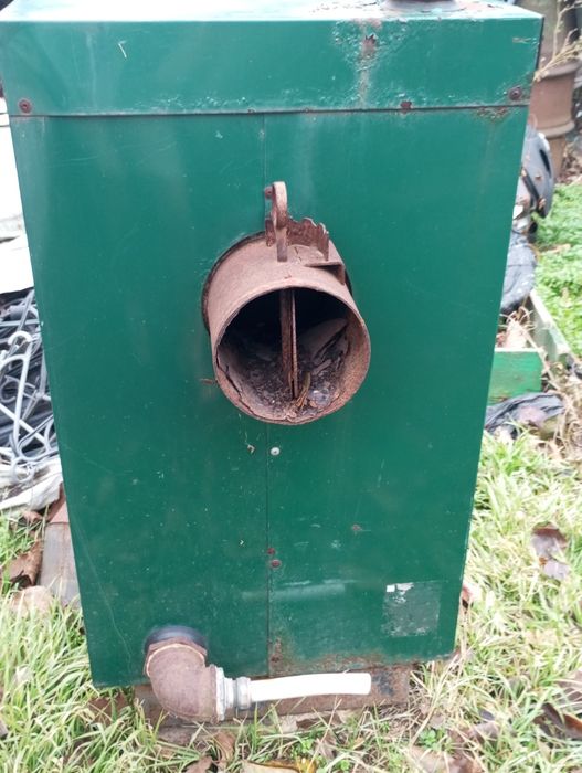 Твердотопливный котел.