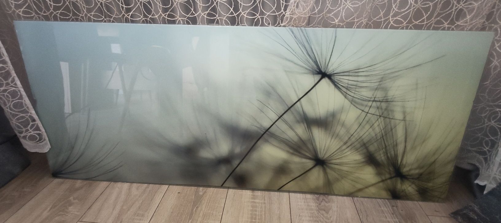 Sprzedam szkło hartowane do kuchni o wymiarach 50x125 cm