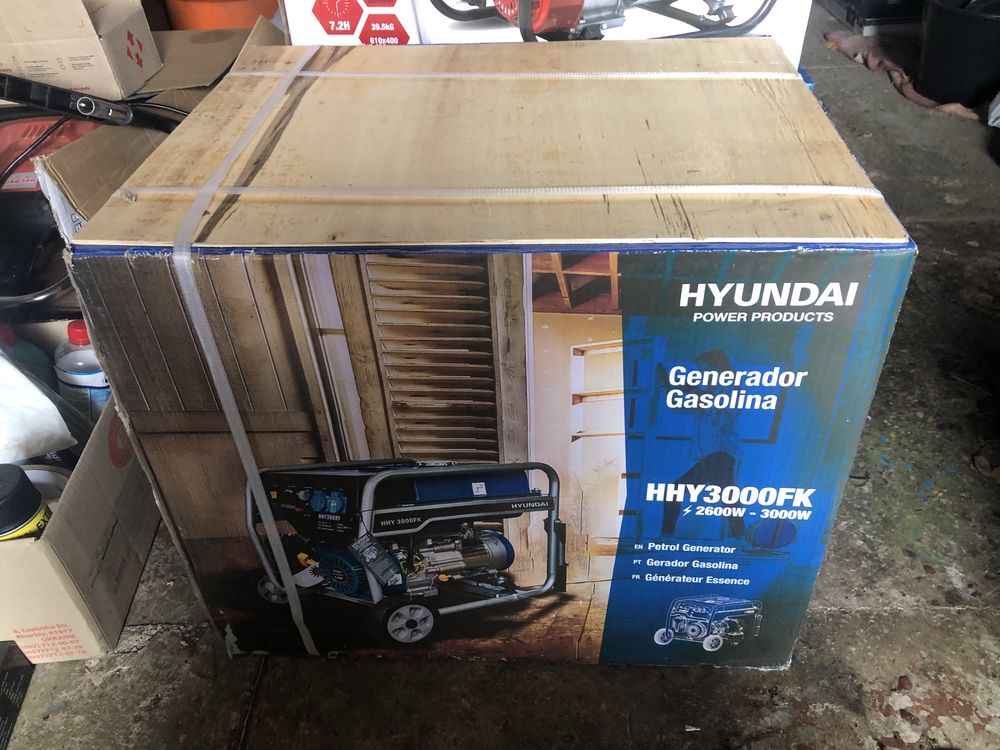 Генератор бензиновий Hyundai HY3000FK