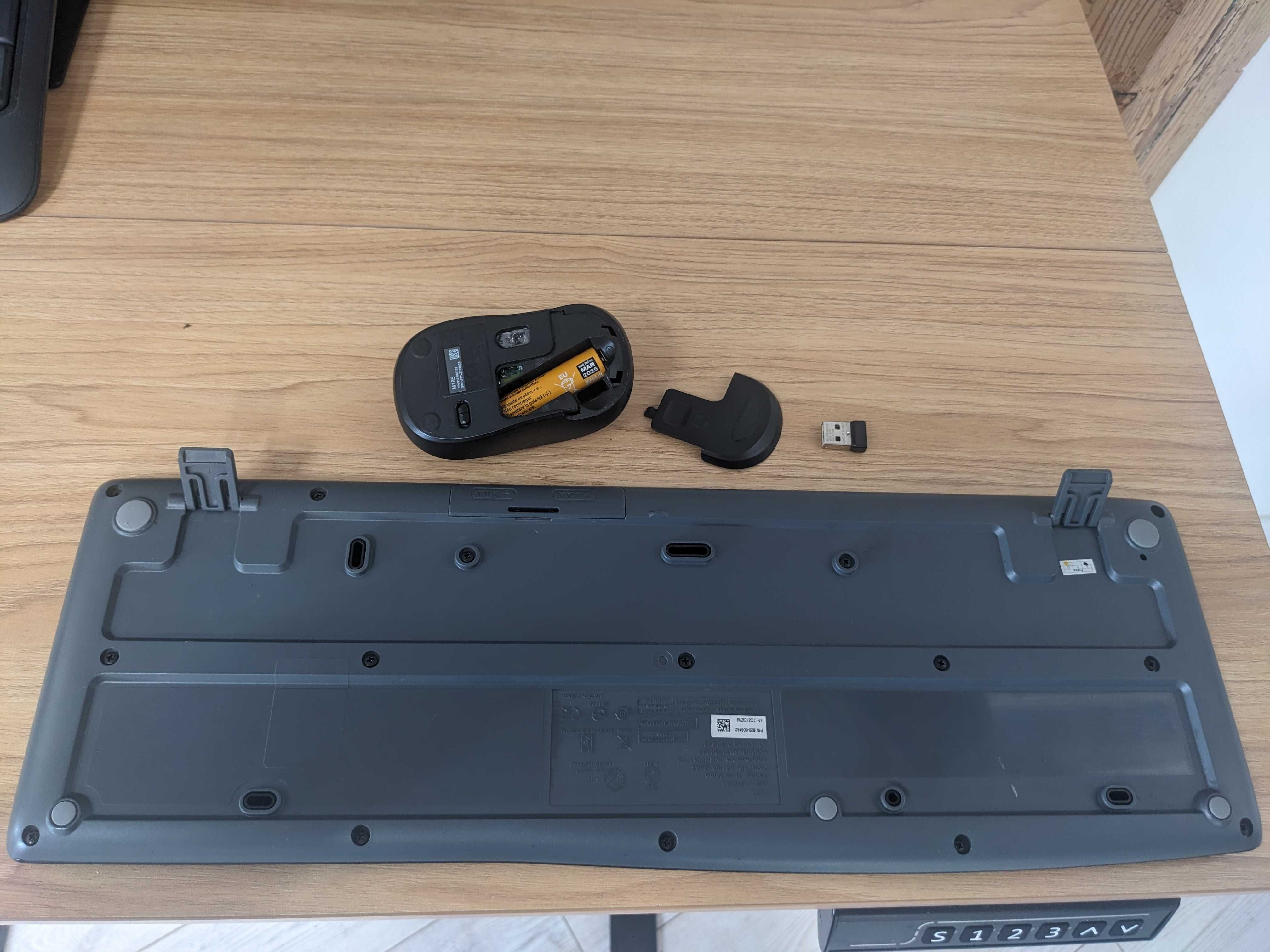 Klawiatura i myszka bezprzewodowa Logitech zestaw