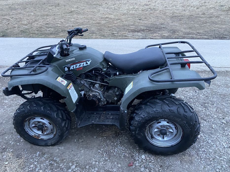 Silnik yamaha grizzly 450 kodiak 400 bagażnik koła wahacz piasta moduł
