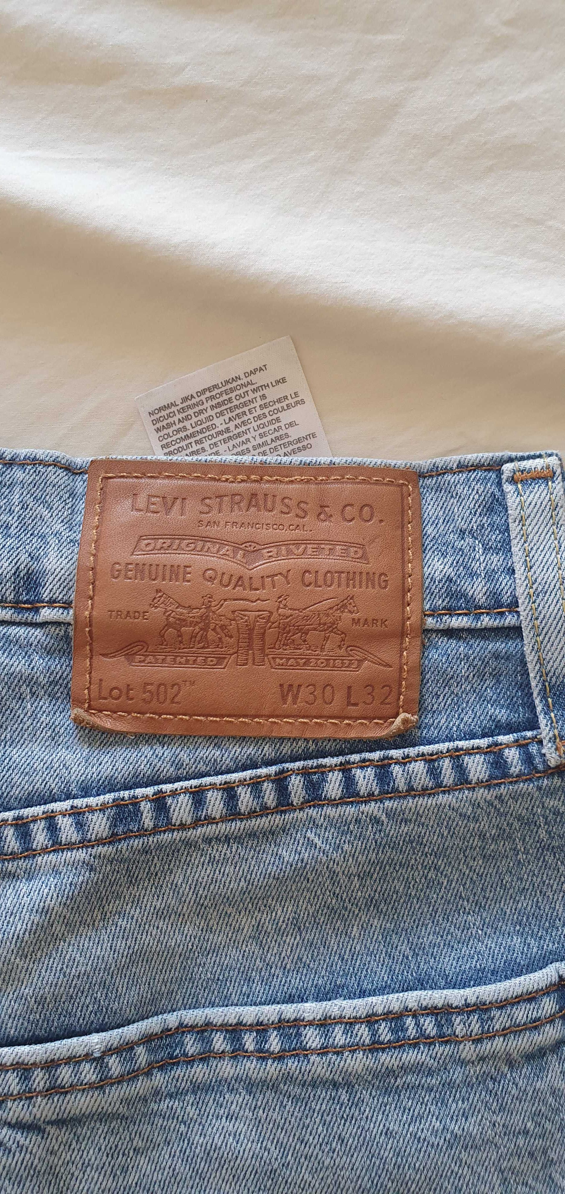 Calças de ganga Levi’s Modelo 502  30x32 - Originais