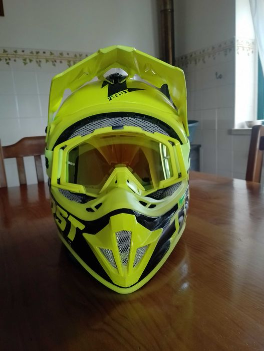 Capacete motocross enduro