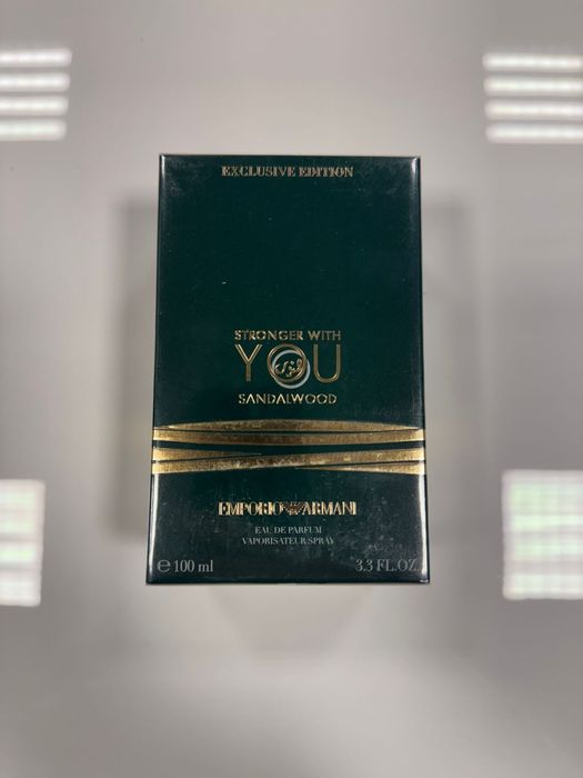 Emporio Armani stronger with you Sandalwood EDP 100ml nowy w folii