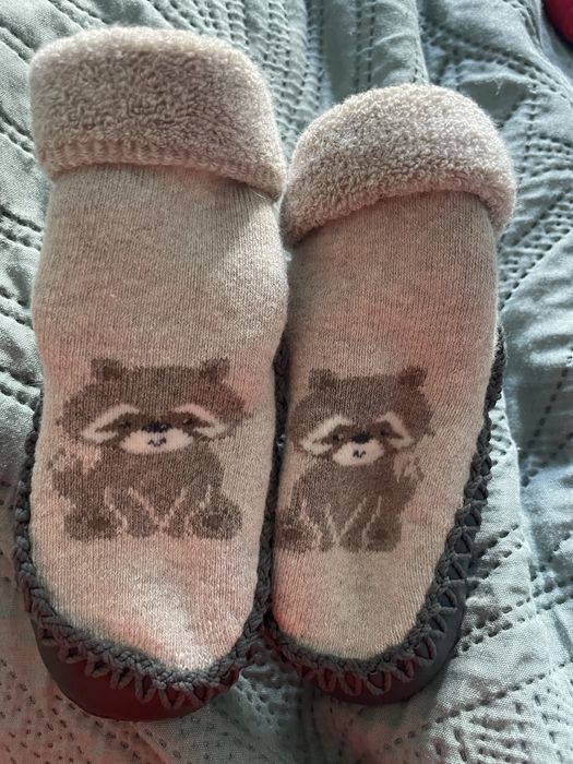 Buciki skarpetki niemowlęce H&M
