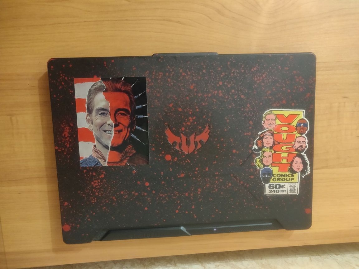 asus tuf gaming f15 fx506LI custom + бонусы