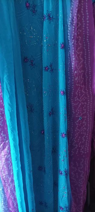 індійське сарі 5-6 м