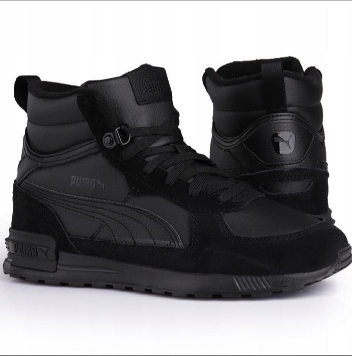 Buty zimowe męskie Puma  43 skóra polar