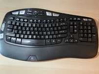 Logitech Wave K350 - ergonomiczna klawiatura + myszka