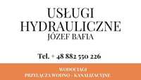 Usługi hydrauliczne / przyłącza wodno-kanalizacyjne/ wodociąg