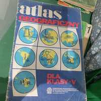 Atlas geograficzny dla klasy 5 szkoły podstawowej 1988