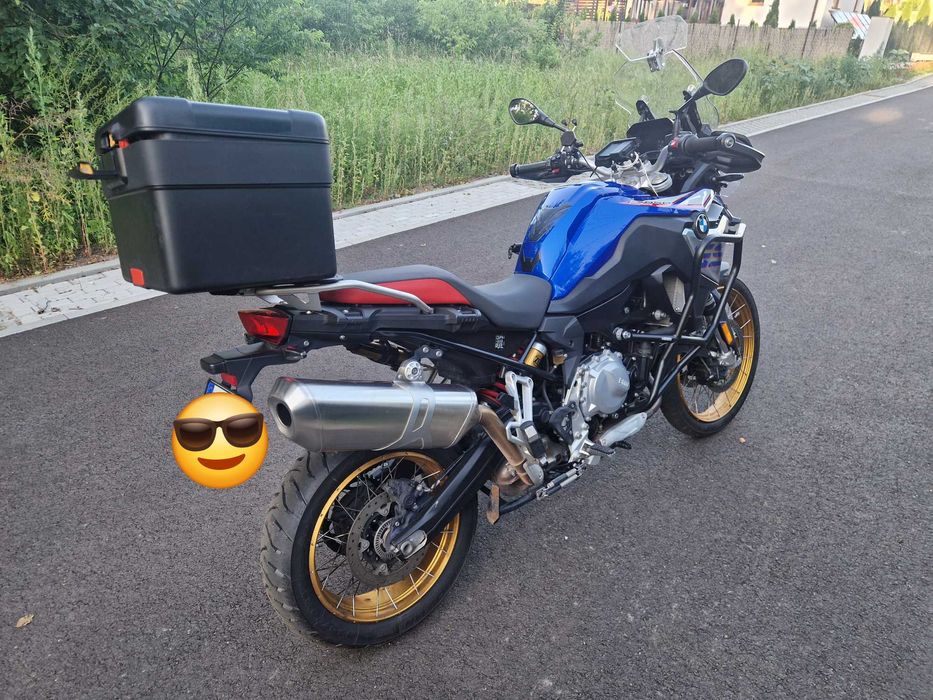 BMW Motorrad F 850 GS – 2022, przebieg 27 400 km, idealny stan, VAT