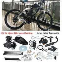 Kit de Motor 2 tempos 80CC a Gasolina para Bicicleta Motorizada