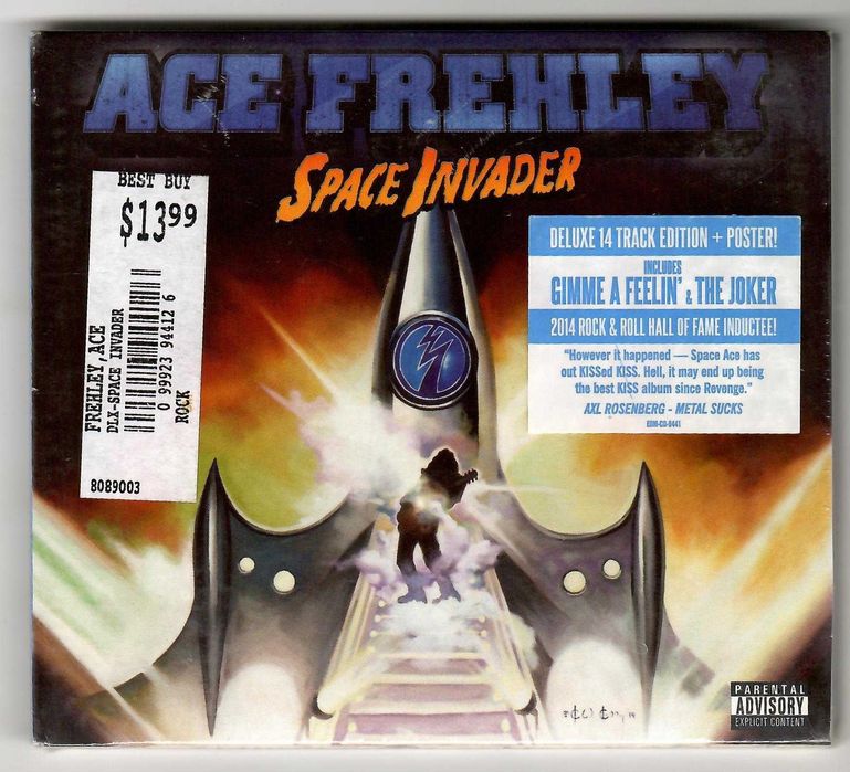 Ace Frehley – Space Invader [CD] [USA] Nowa Folia