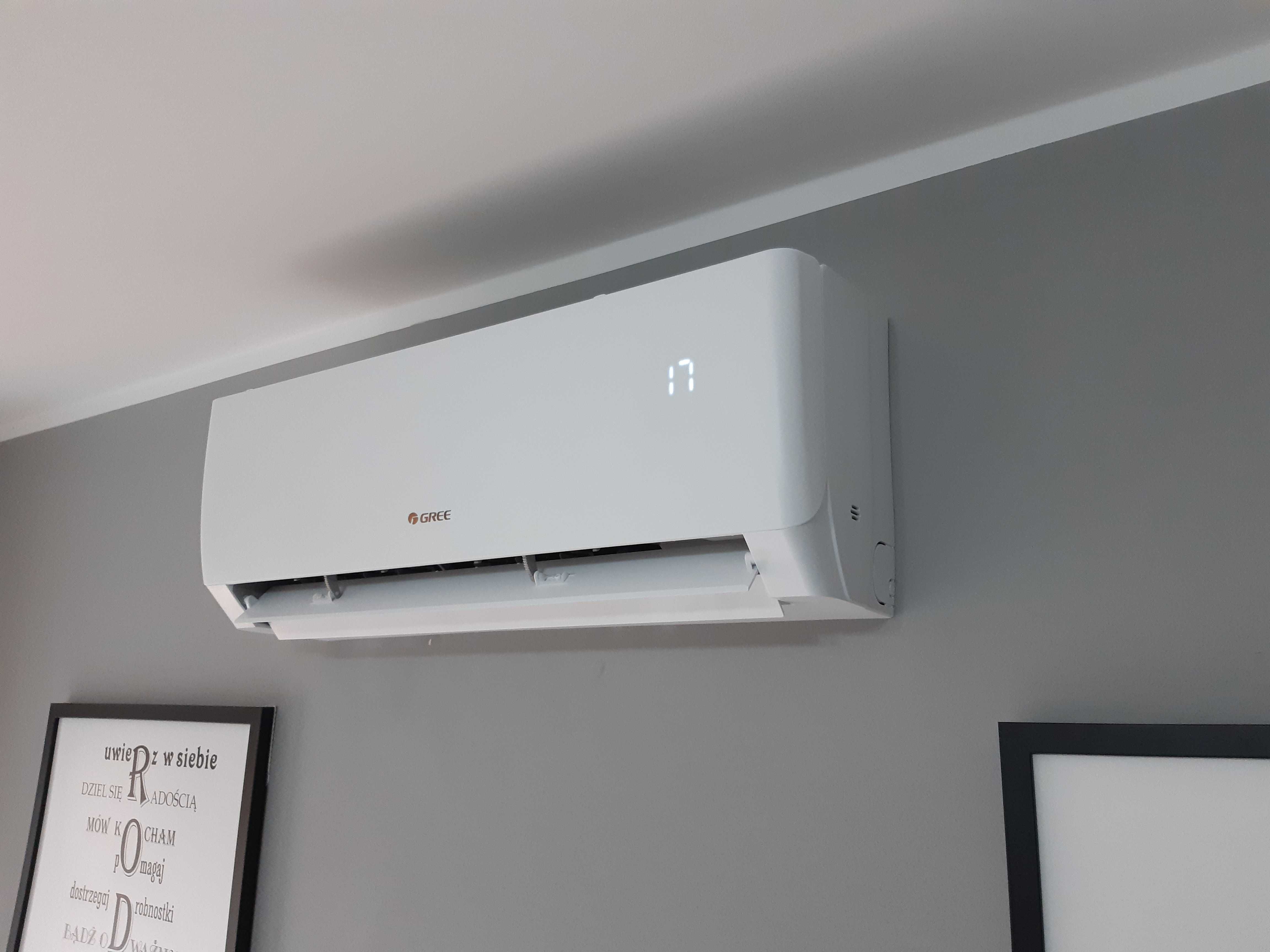 Klimatyzator ścienny 2,5 kW  z montażem 5 Lat Gwarancji Wifi Jonizator