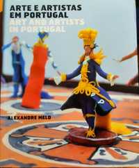 Livro - Arte e Artistas em Portugal - Alexandre Melo
