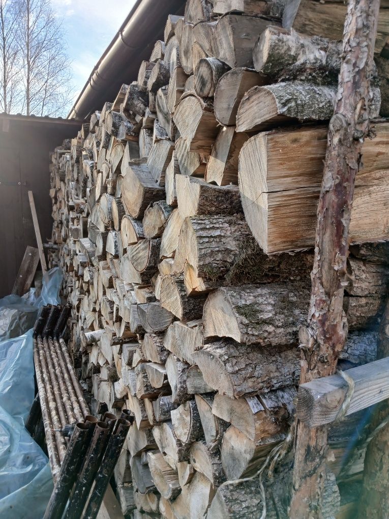 Drewo kominkowe dąb  SUCHE opal