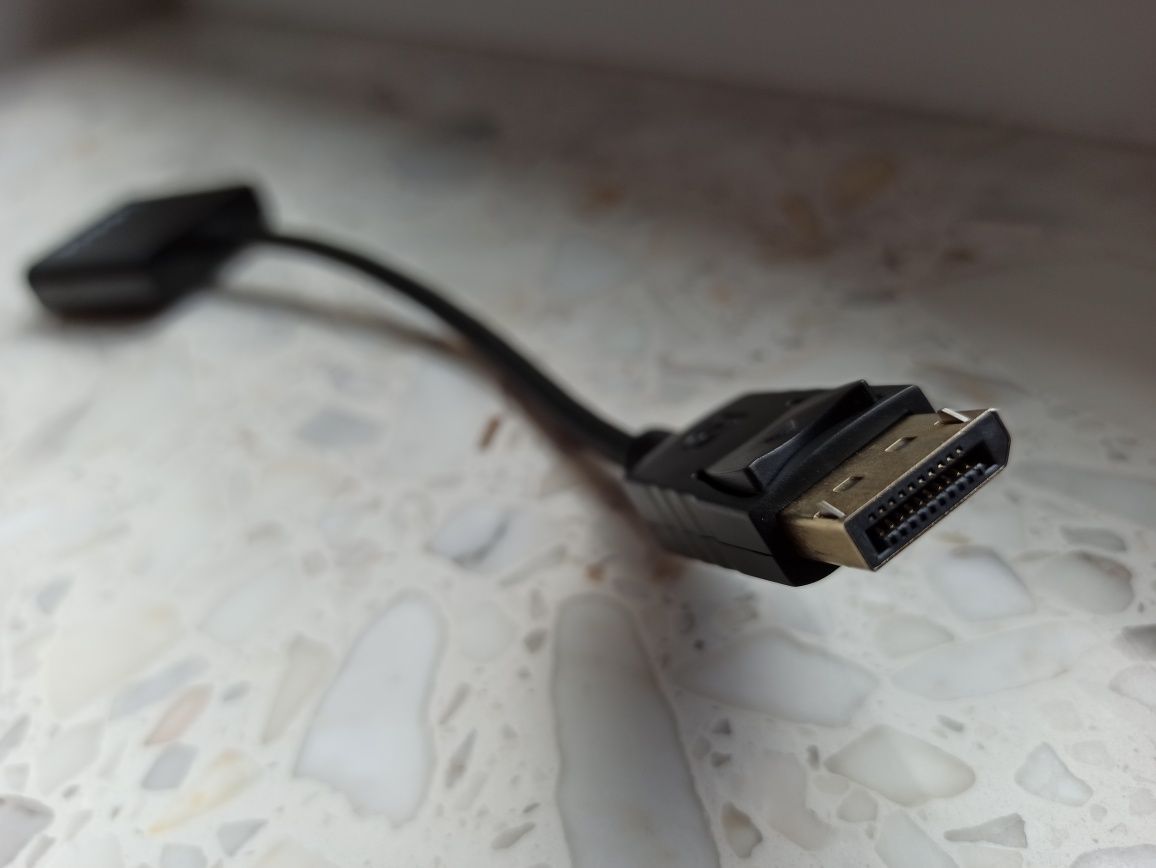 Adapter Displayport - VGA D-SUB, 20 cm LANBERG