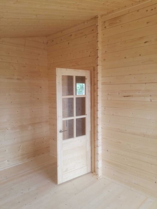 Domek letniskowy drewniany bez pozwolenia taras