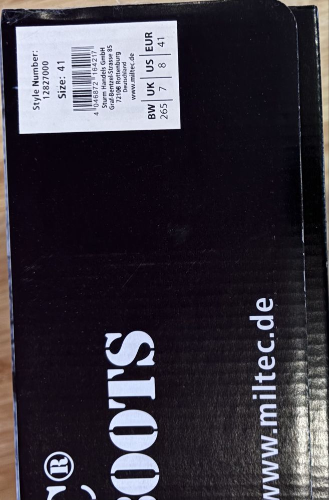 Черевики-Берци  MIL-TEC swat boots - black