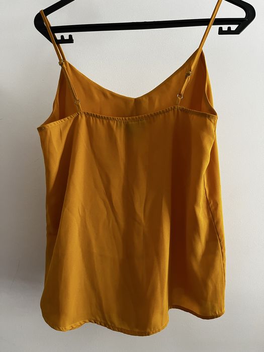 Blusa alças amarela
