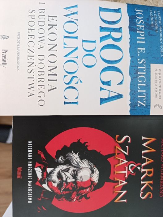 Książka Droga do wolności i Marks & szatan zestaw rezerwacja