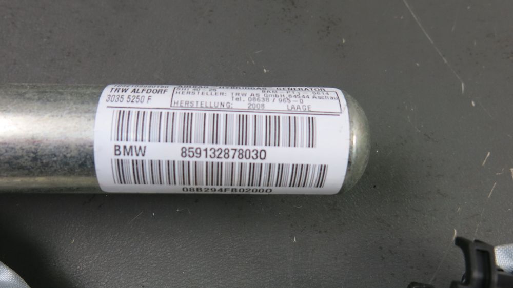 BMW 1 E87 kurtyna powietrzna Prawa AIRBAG