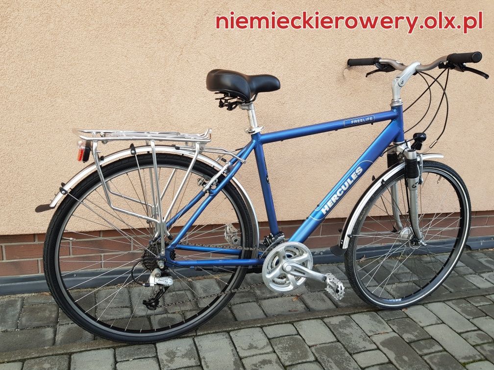 Rower męski trekkingowy HERCULES koła 28 SHIMANO DEORE alu WYSYŁKA