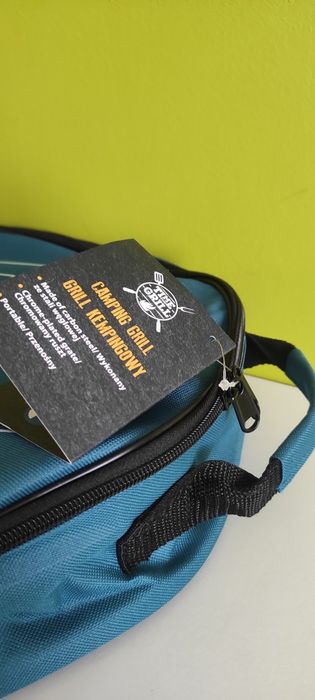 Grill turystyczny campingowy.