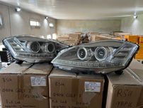 фары w221 Mercedes рестайлинг лед ксенон Фари мерседес s221 lci