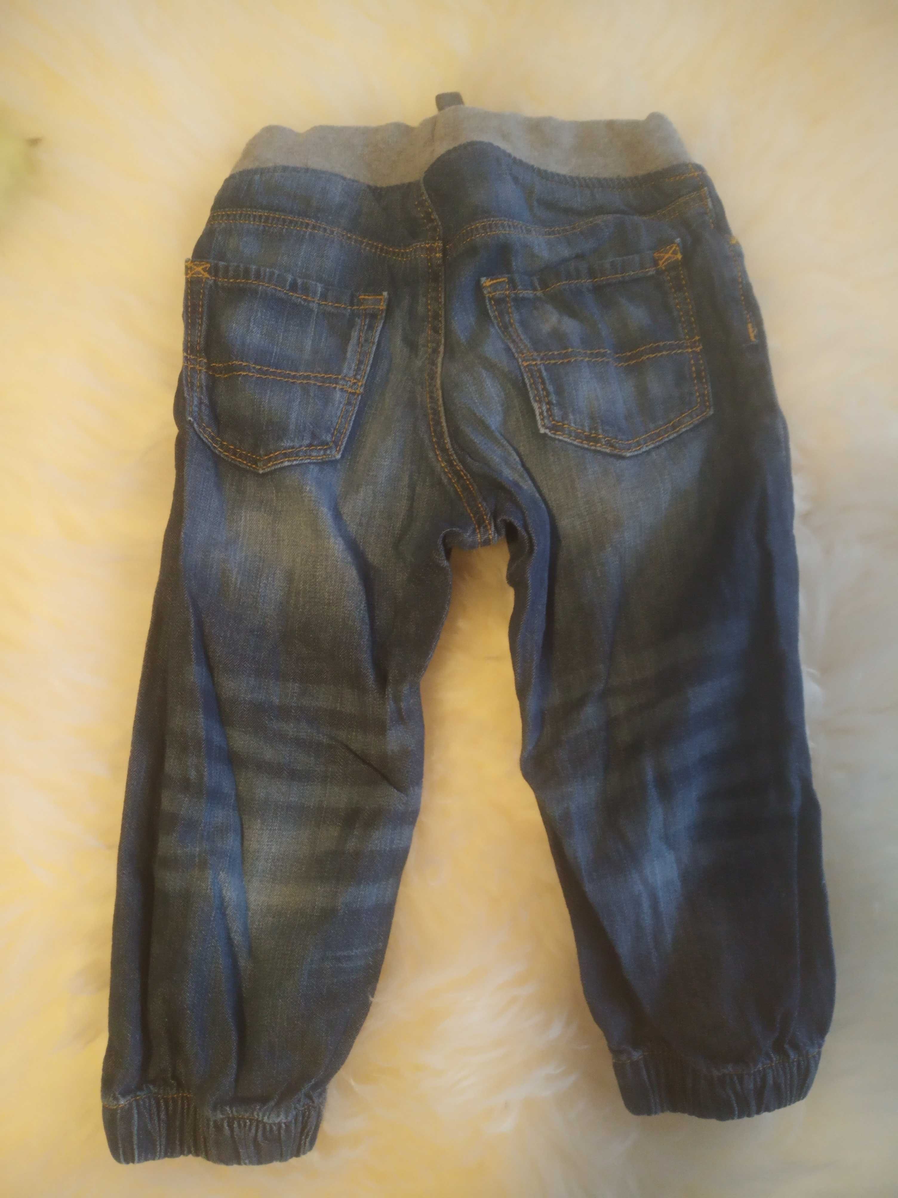Spodnie jeansowe r.80