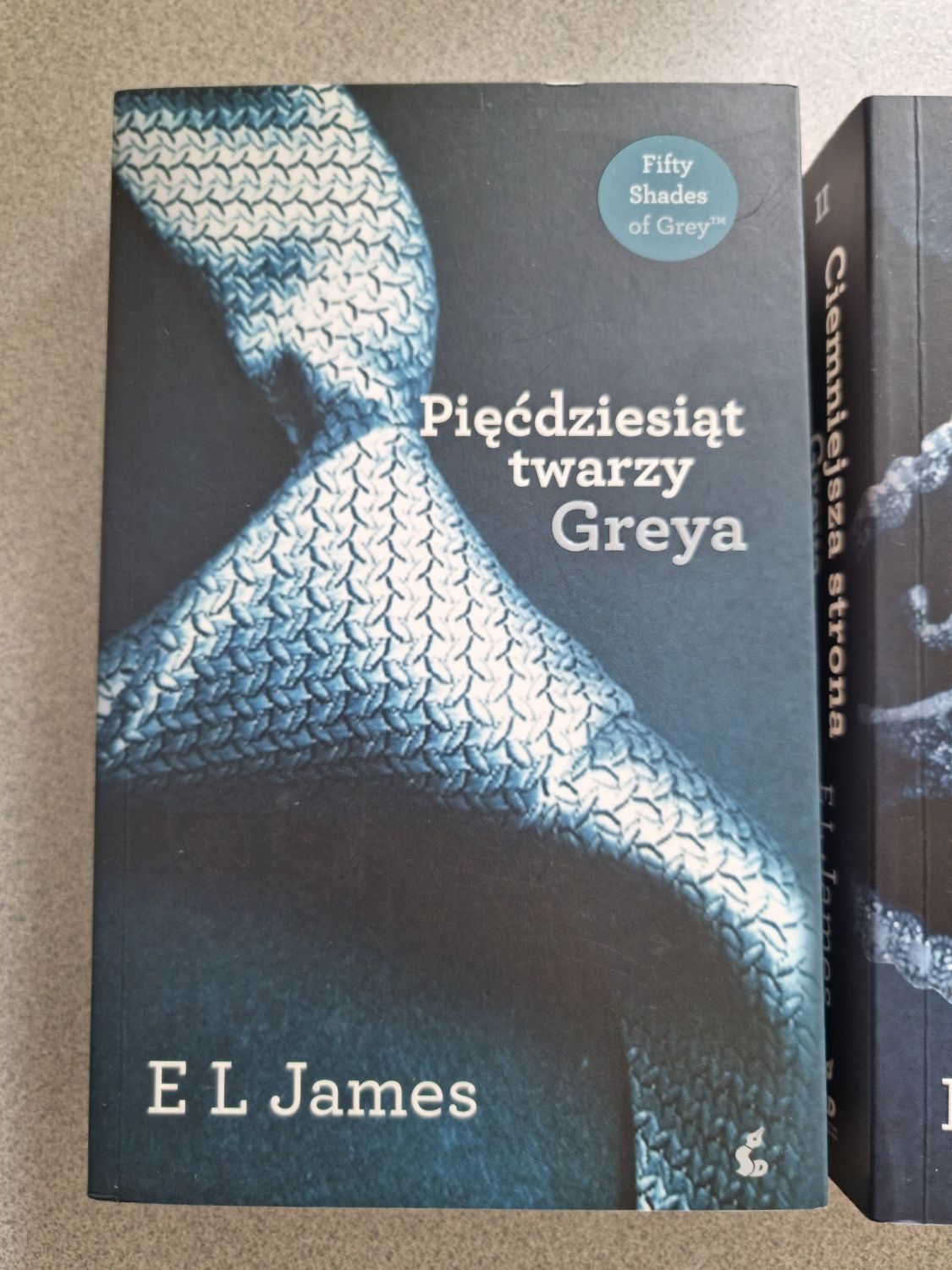 Zestaw książek 50 twarzy Greya. Trylogia. E. L. James