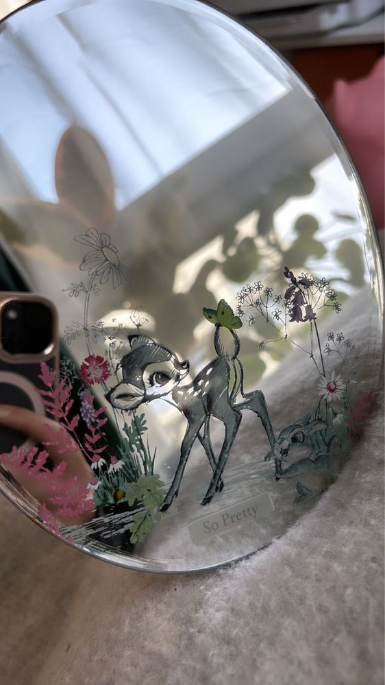 Lustro do pokoju dziecięcego Disney Bambi Bez wad.
